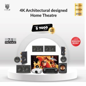 4K Architectural Designed Home Theatre Package